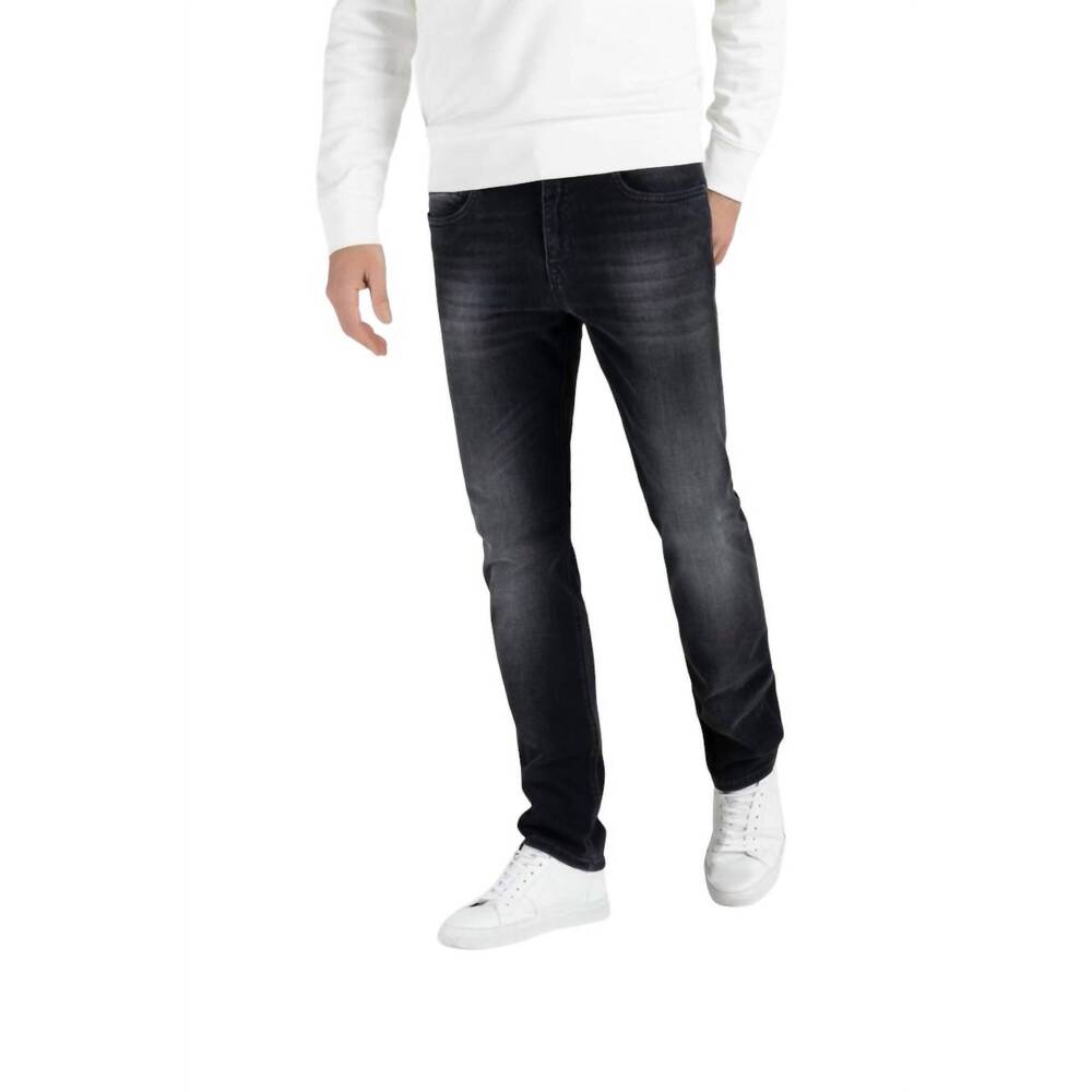 NEW MAC arne left hand jeans in black black